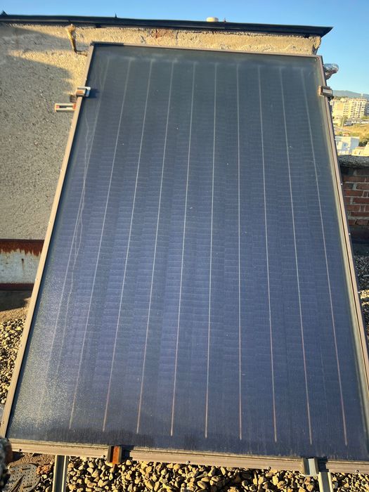 Система БГВ със соларен панел