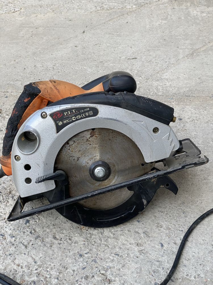 Пила дисковая циркулярная PIT CS 185B