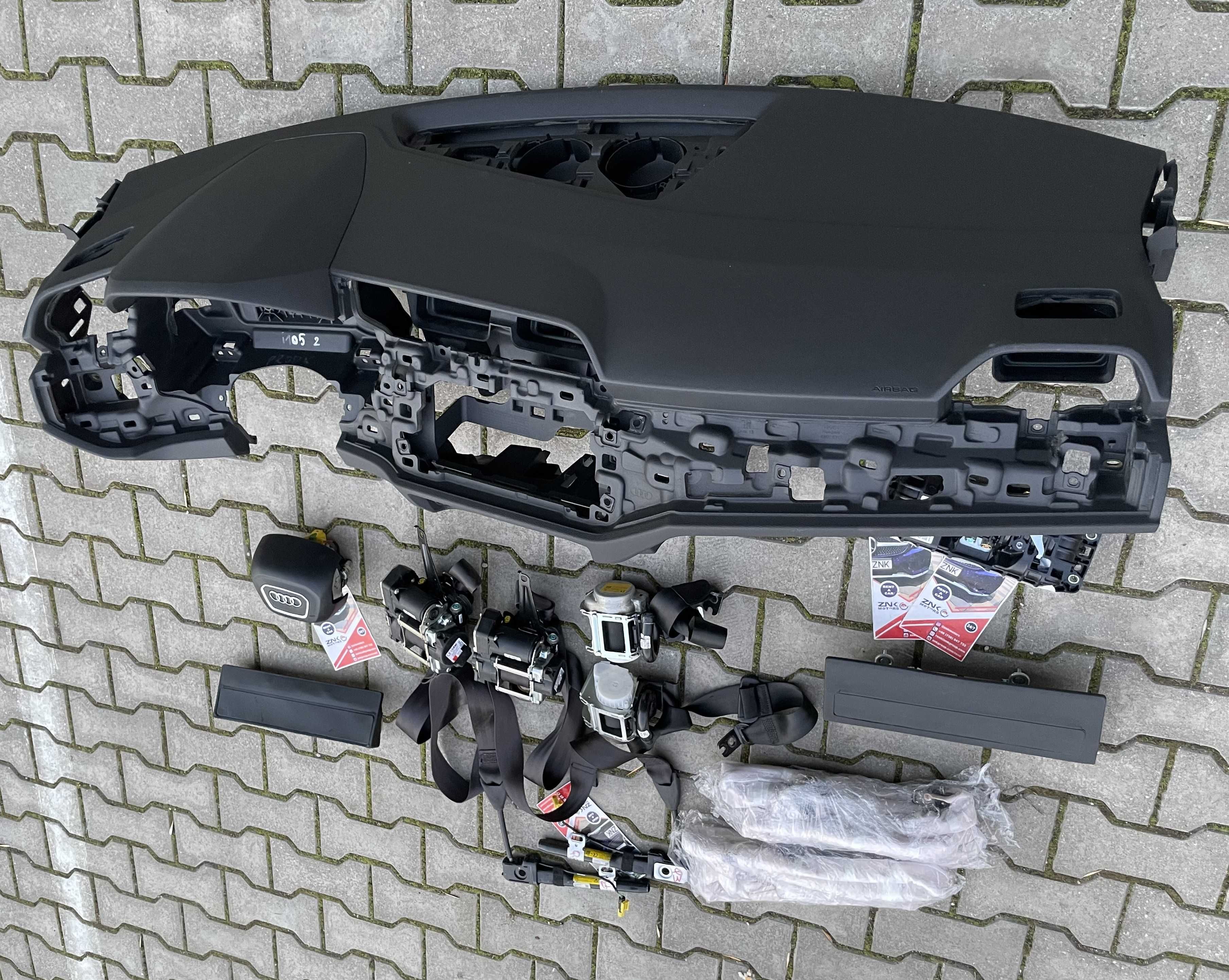 Audi Q3 83a - plansa de bord - set centuri de siguranta - kit airbag
