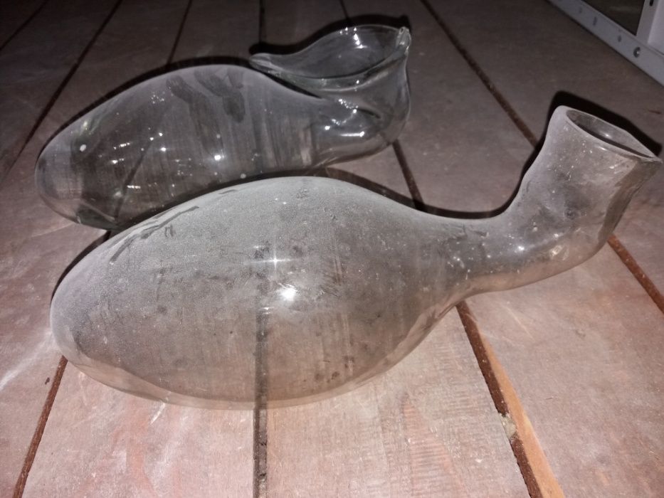 Стари стъклени подлоги