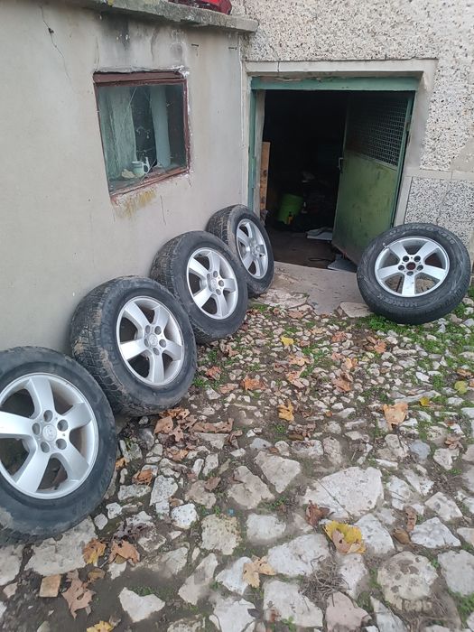 5 бр. Джанти R16с с гуми за хюндай туксон