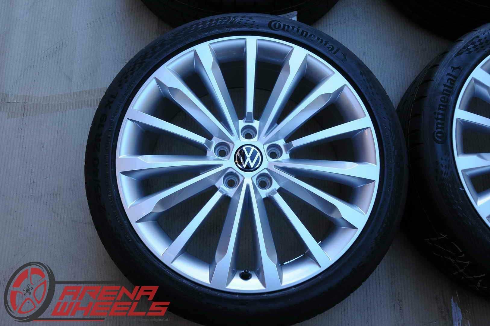 Roti Vara Noi 19 inch Originale VW Passat B8 B9 Continental 235/40 R19