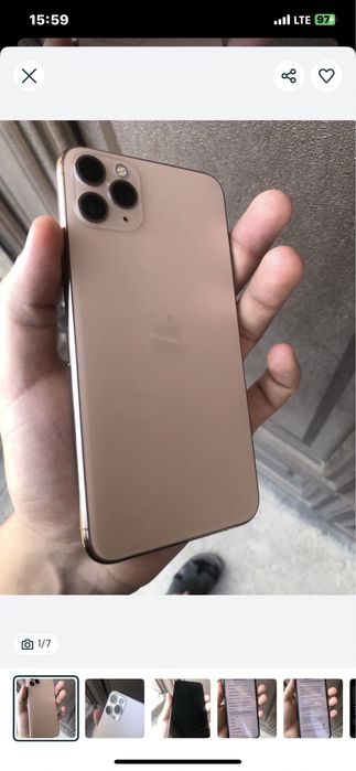 iPhone 11promax karobka dakument 256GB srocni