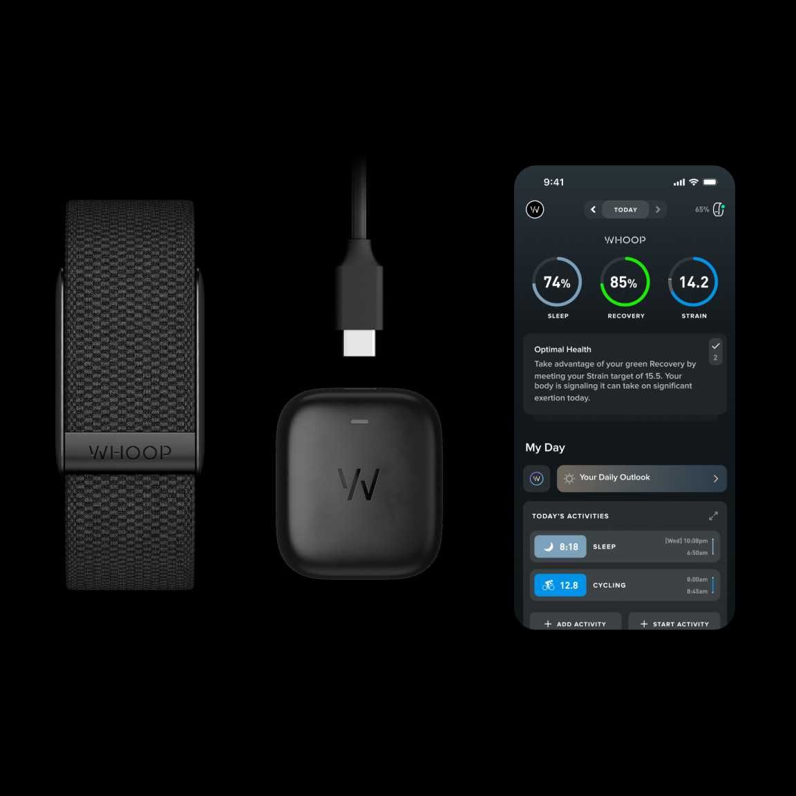 WHOOP 5.0 Peak | Новый, запечатанный + 1 месяц подписки | В наличии