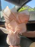 Buchete de flori din satin