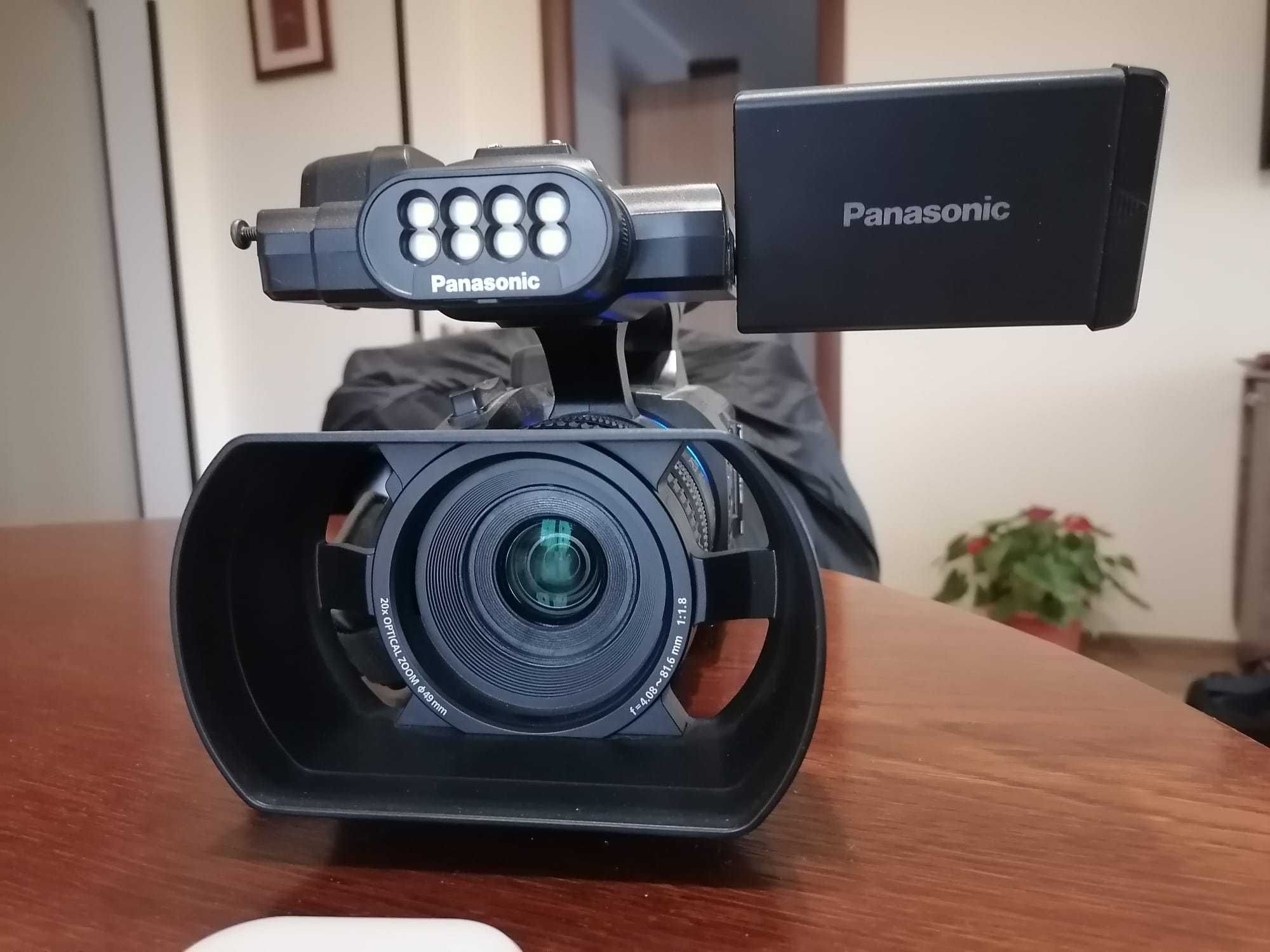 Panasonic AG-AC 30 + far 90 led + geanta transport + 3 baterii