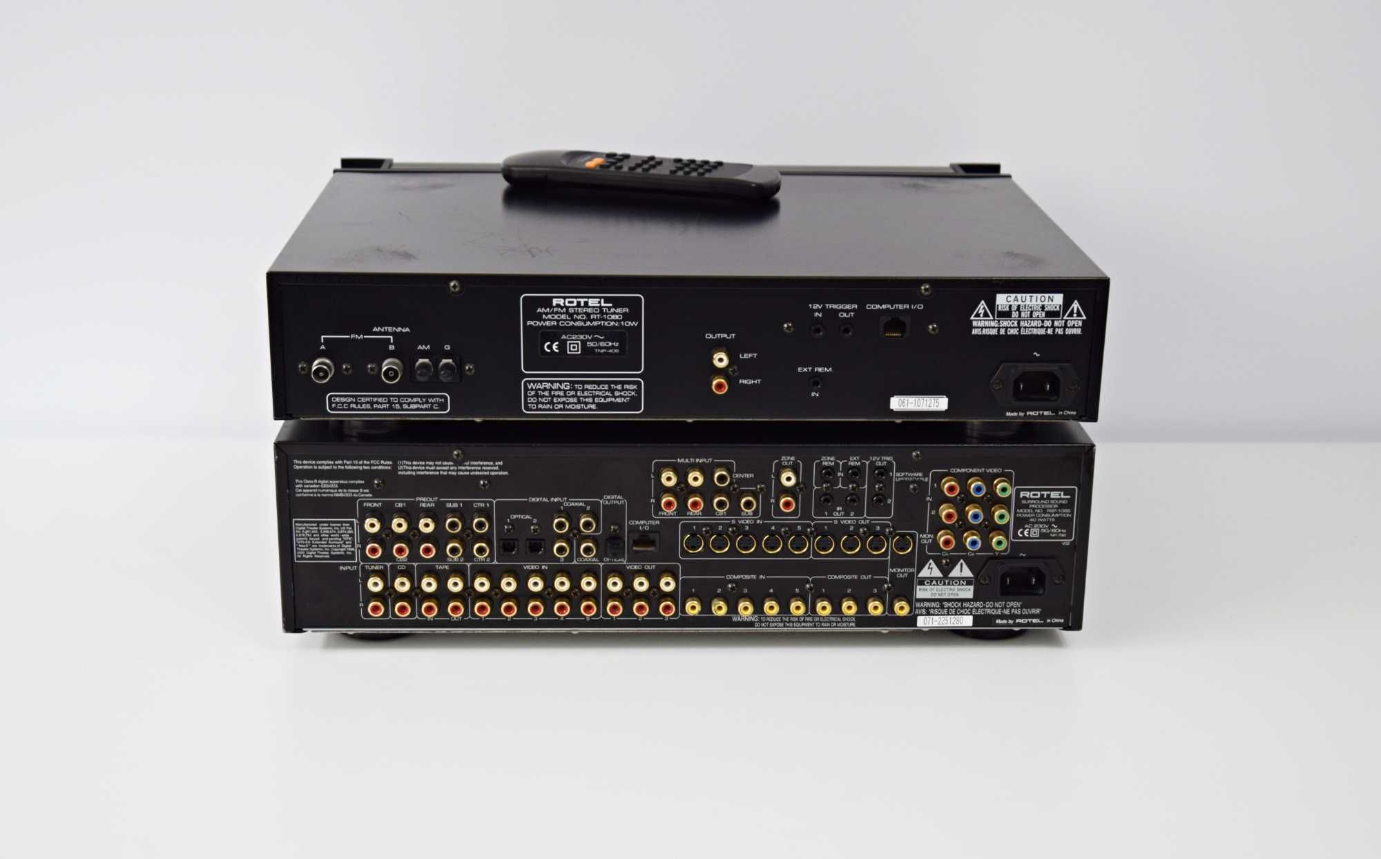 Preamplificator Rotel RSP-1066 + tuner Rotel RT-1080