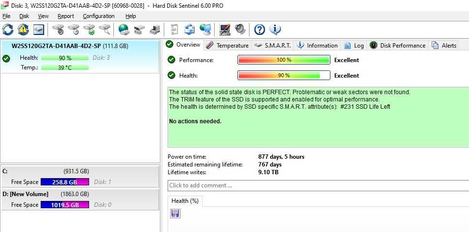 Solid-State Drive (SSD) WINTEC 120GB 2.5" SATA W2SS120G2TA-PA1AAB-4D2