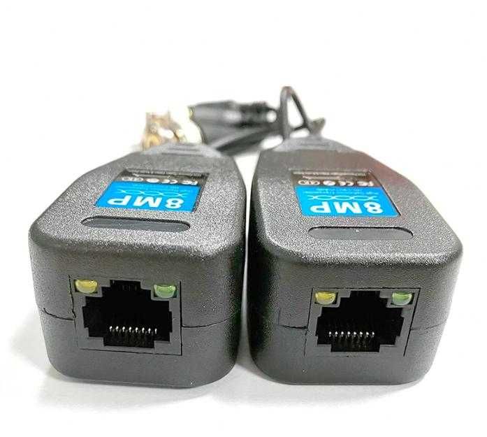 8MPx 4K Video Balun RJ45 към BNC Video Трансийвър Чифт Видео Балуни