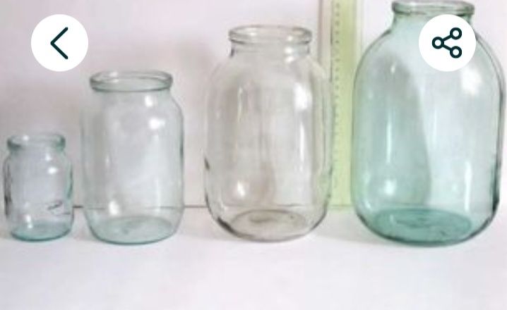 Банки стеклянные