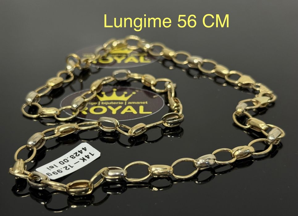 Bijuteria ROYAL : Lant AUR 14K / 12.99 GR