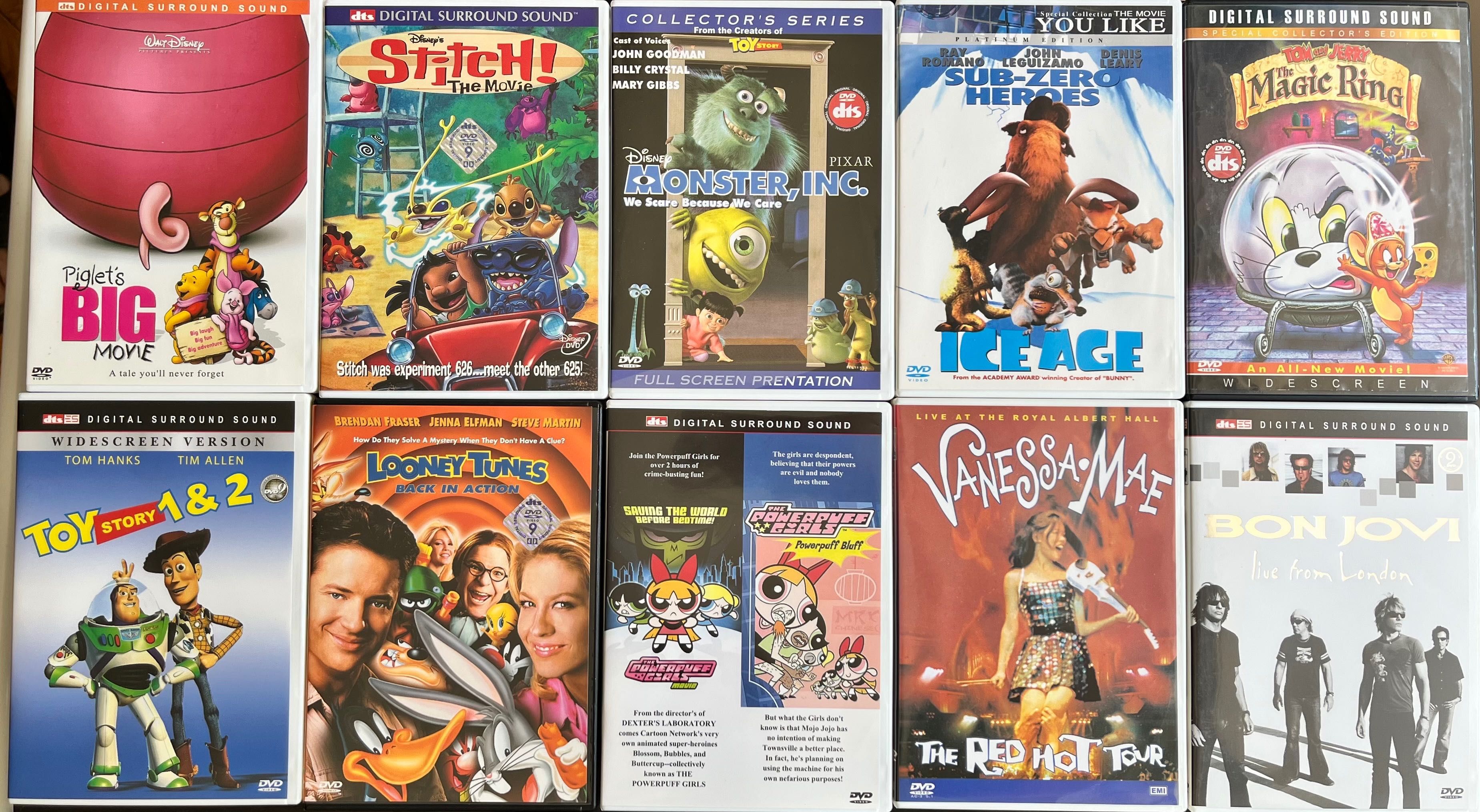 DVD колекция филми и музика