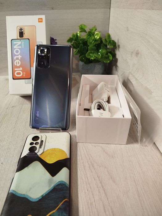 Xiaomi Redmi Note 10 Pro – 128GB / 6GB + 5Gb RAM  Пълен Комплект