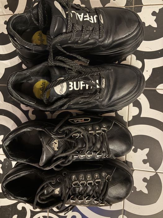Buffalo и Fila обувки маратонки на платформа