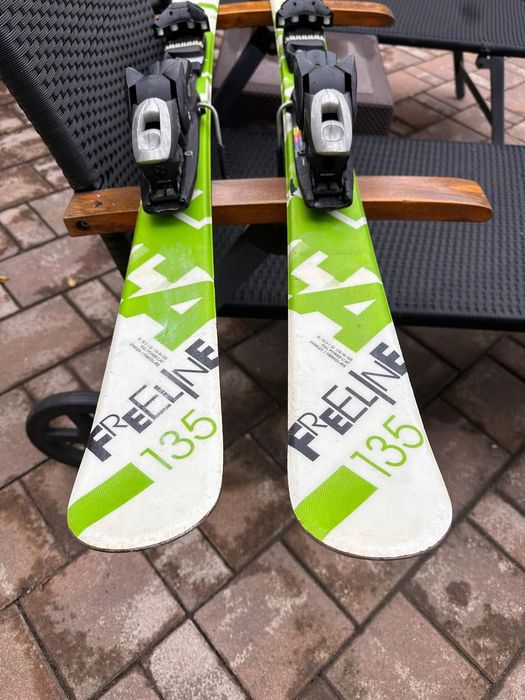 Schiuri ELAN FREELINE 135cm, copii