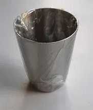 Стаканчик металлический походный (рюмка дорожная)