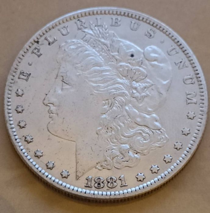 Moneda 1 dolar american 1881