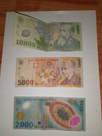 Vând 3 bancnote românești! 
10.000 lei 
5.000 lei 
2.000 lei ECLIPSA