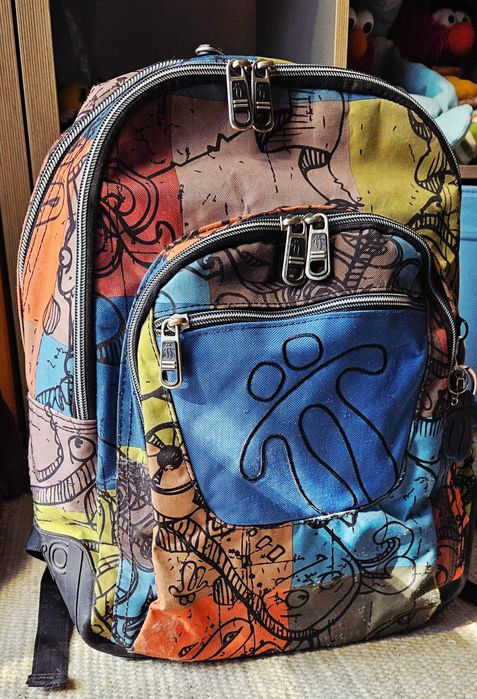 Ученическа раница Тотто 45х40х15 см отлично състояние