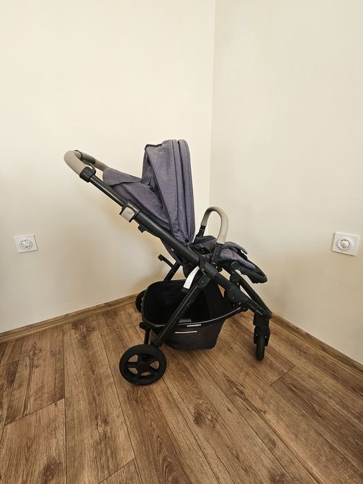 Бебешка Количка Foppapedretti Eureka, 2 в 1, Denim