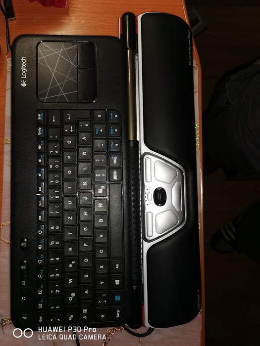 Rollermouse Red și Pro 3 Logitech k380 Bluetooth