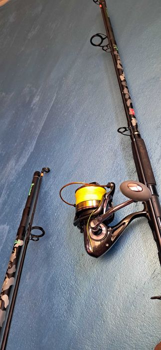 Lansete Diamant 2.40m si Mulinete Wind Blade GB 8000