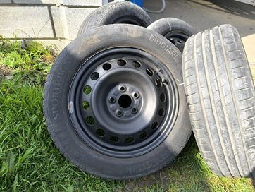 Комплект гуми с джанти за Тойота - 15”