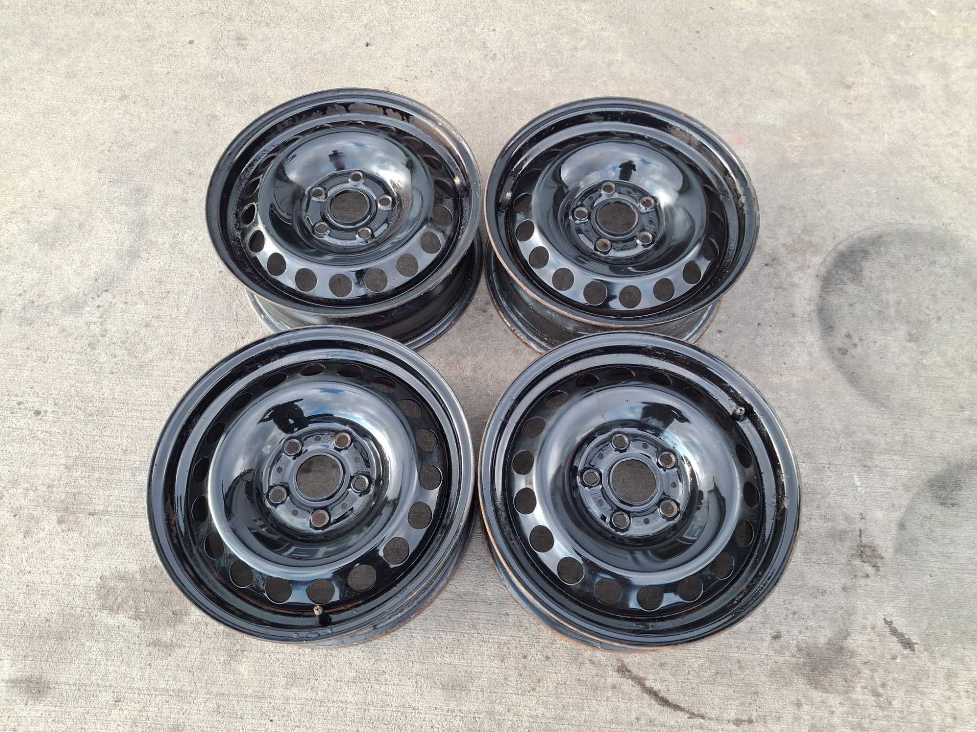 4бр. железни джанти 15 цола 5x112 за VW, Audi