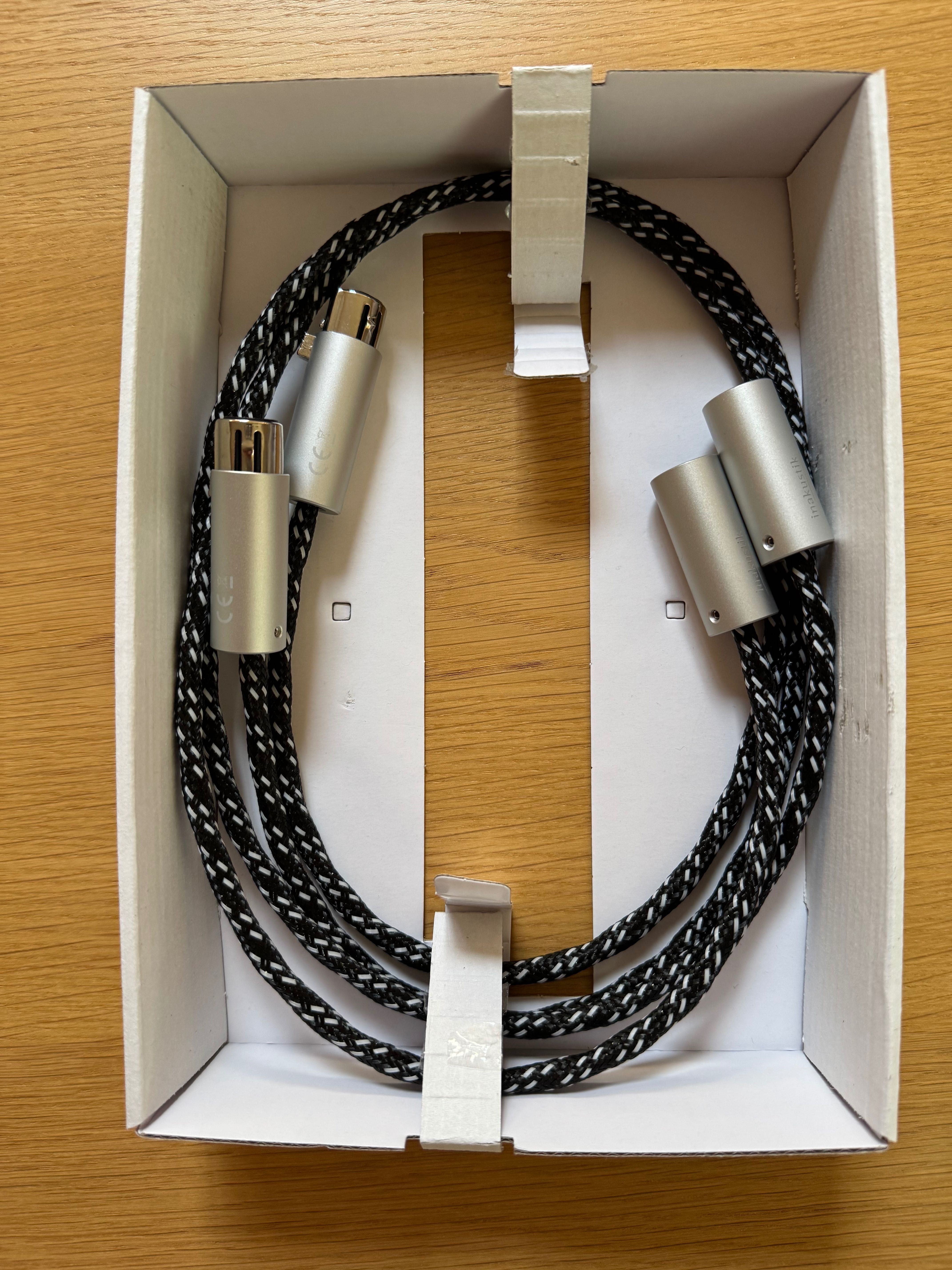 Inakistik Reference NF-204 XLR стерео аудио кабел - 1,00м + подарък