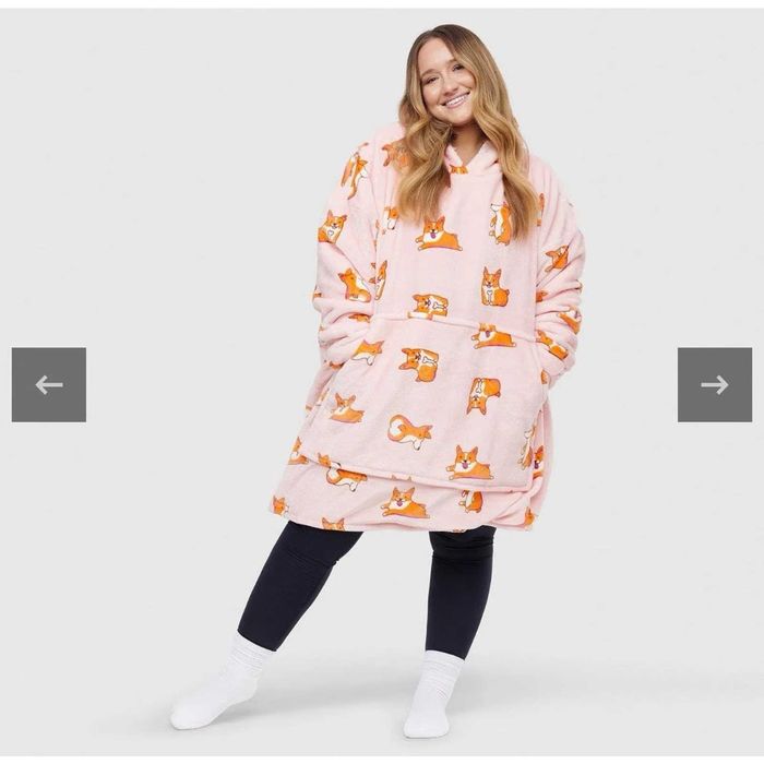 the Oodie Corgi - Pink - One Size