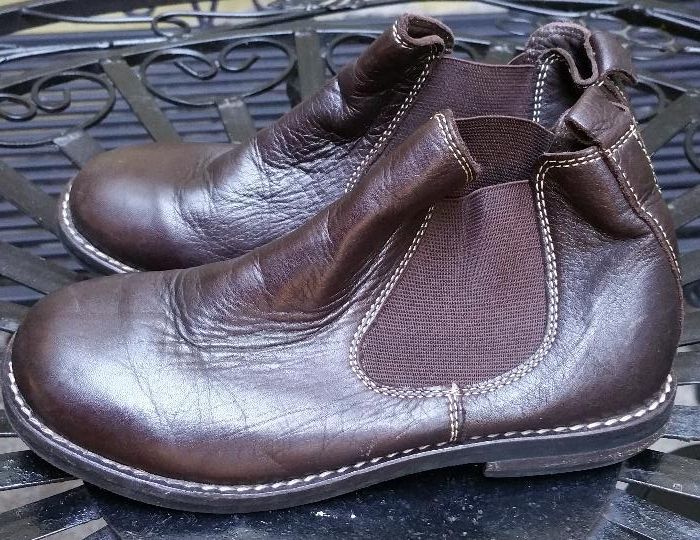 Ghete piele naturala marca Zara 30