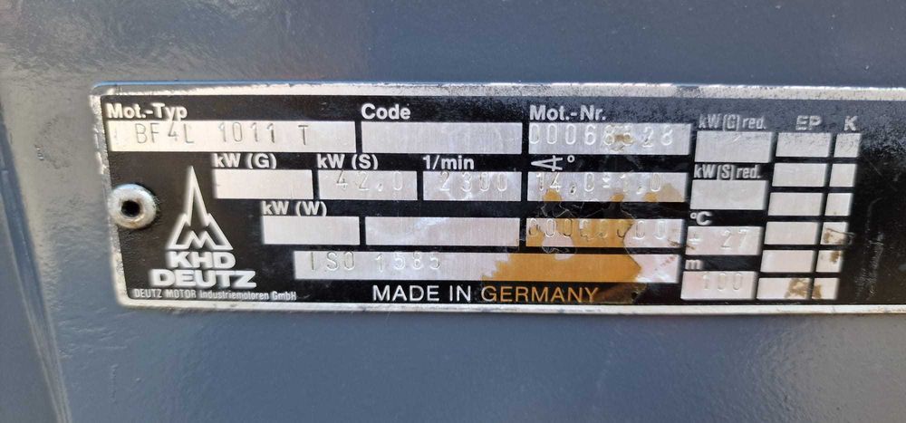 Motor Deutz BF4L1011T