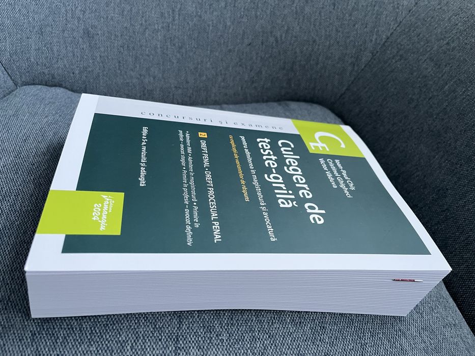 Carti admitere avocatura noi