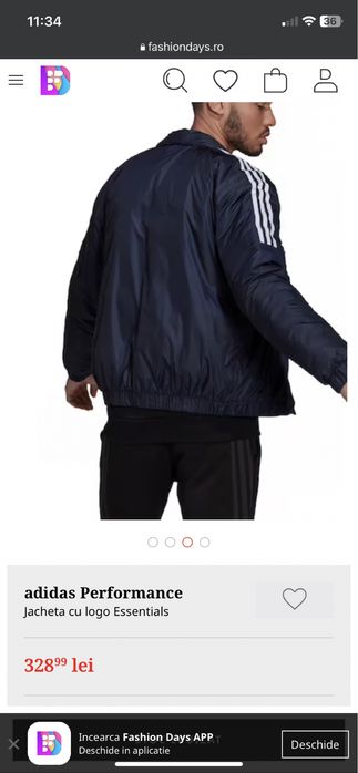 Geaca Adidas Performance barbati marimea M-L