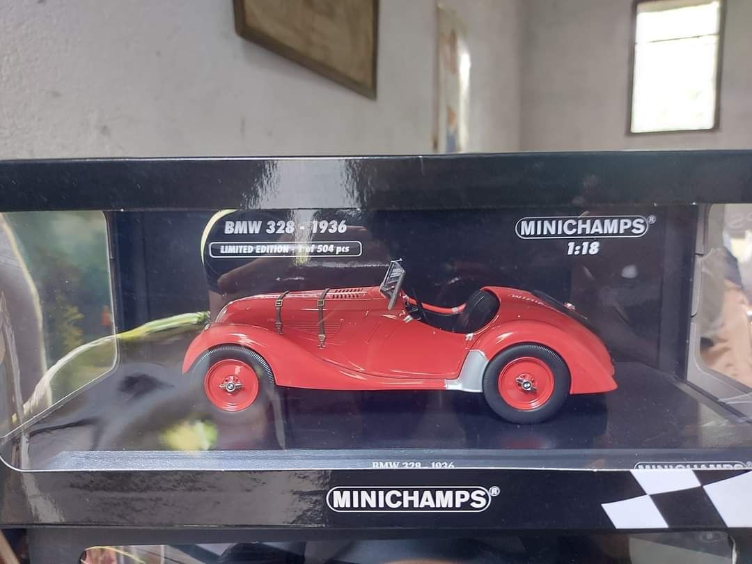 Vând BMW 328 1936 Minichamps 1/18