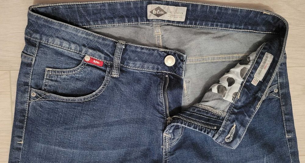 Lee Cooper East LondonTerry BoyFriends Fit Blugi Dama W27 L32