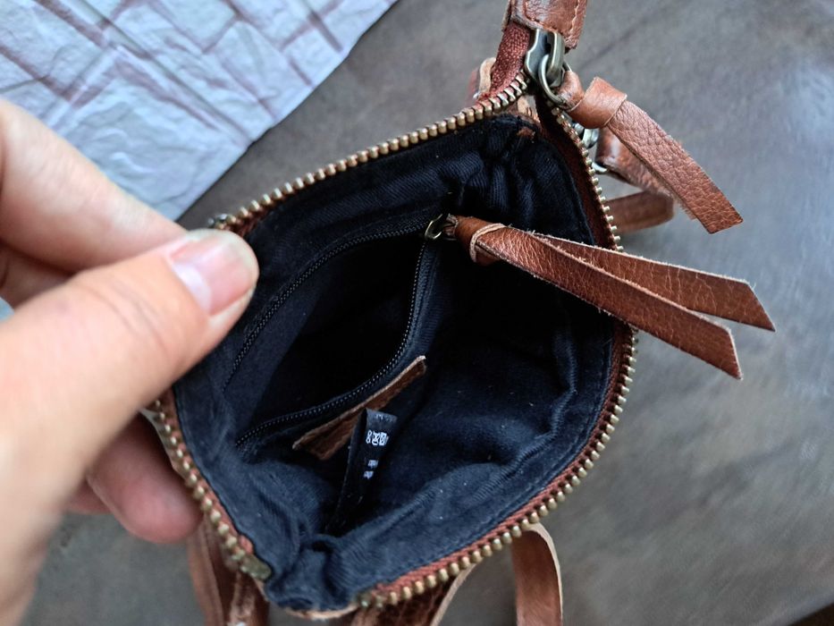 дамска чанта,малка кожена чантичка,протмоне-естествена кожа