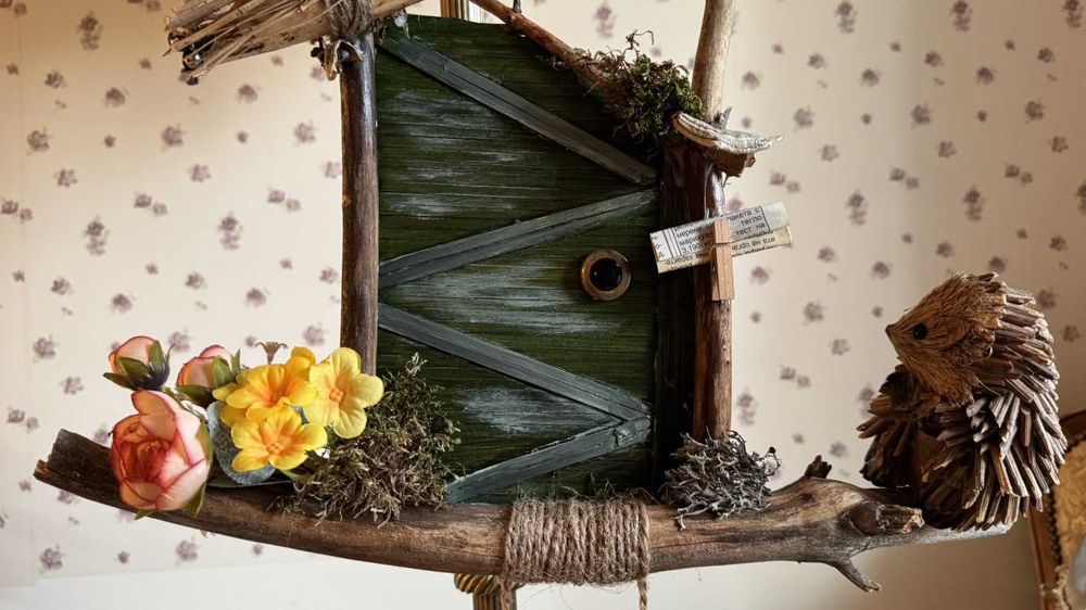 Голямо дървено, 60см/ 50см ръчна изработка.