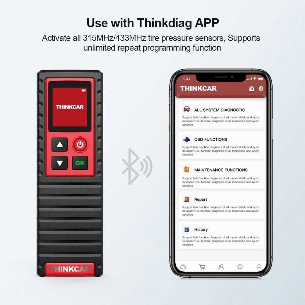 THINKCAR THINKTPMS G2 – Уред за програмиране на TPMS датчици за гуми