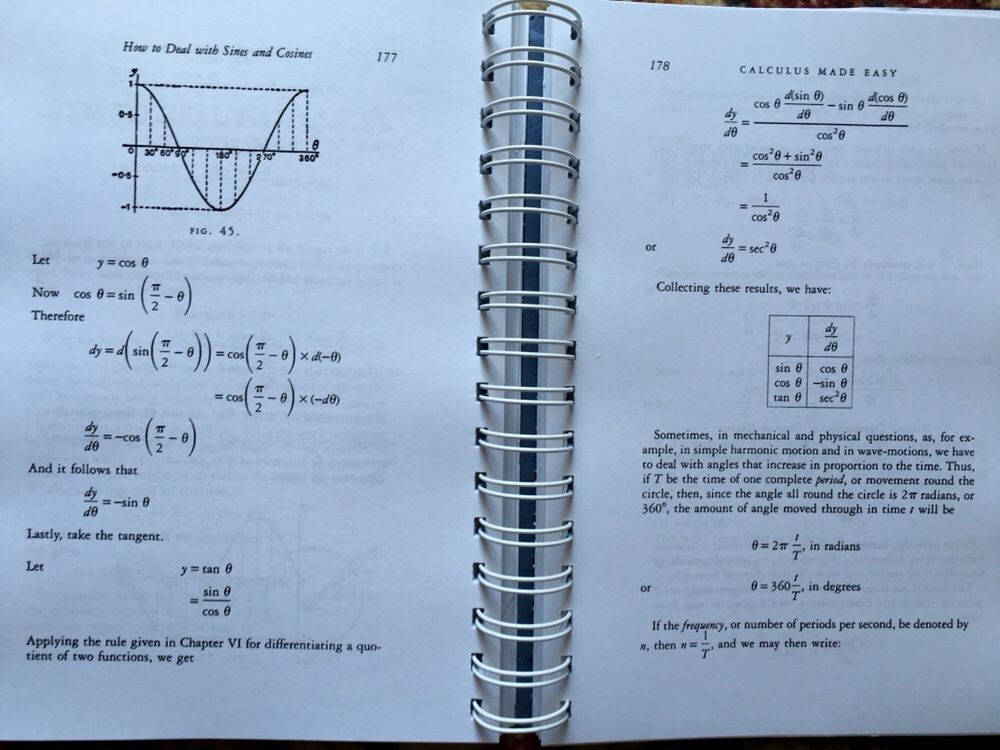 Книга на английском. Математика (Calculus made easy)