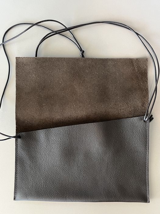 Кожена дамска чанта, ръчна изработка.