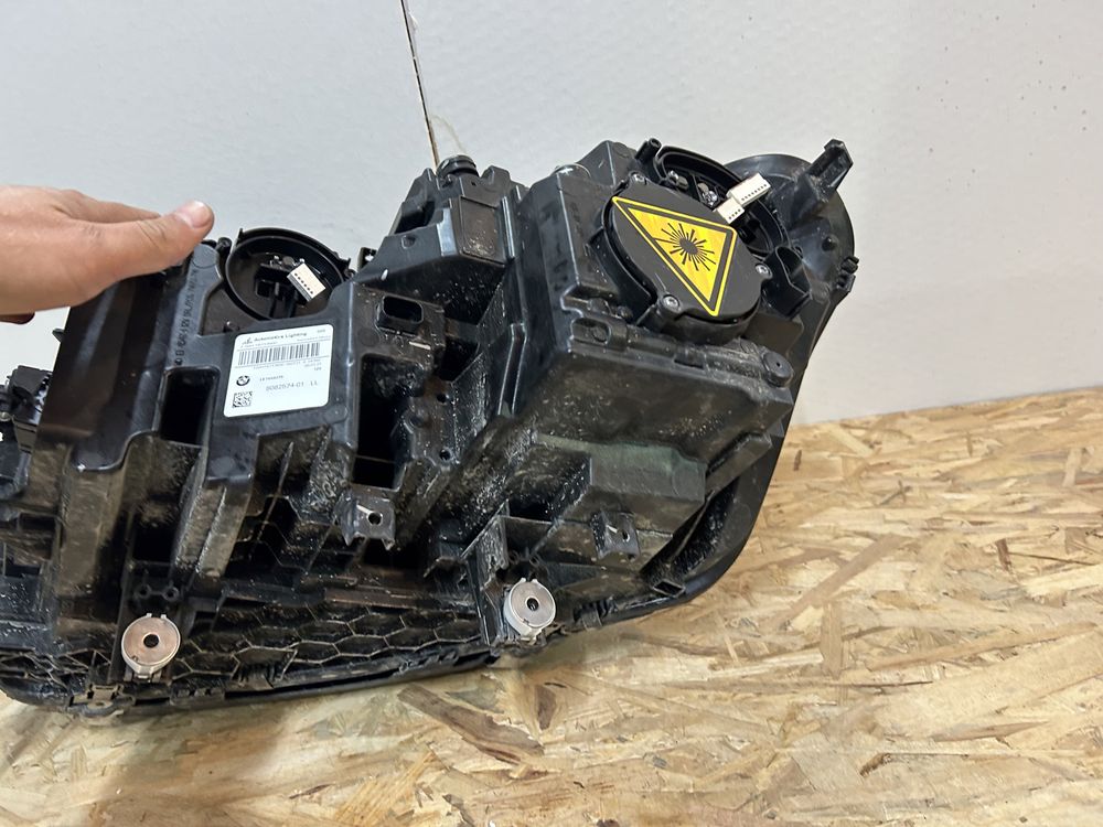 Far bmw X5 G05 X6 G06 laser shadow line / negru 2019-2022
