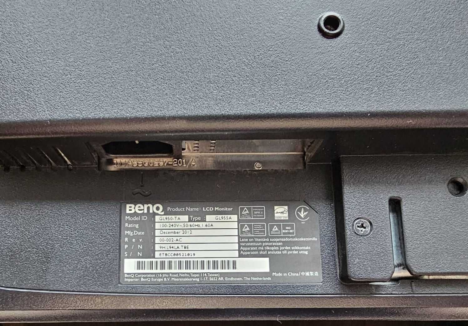 Монитор Benq непользованный