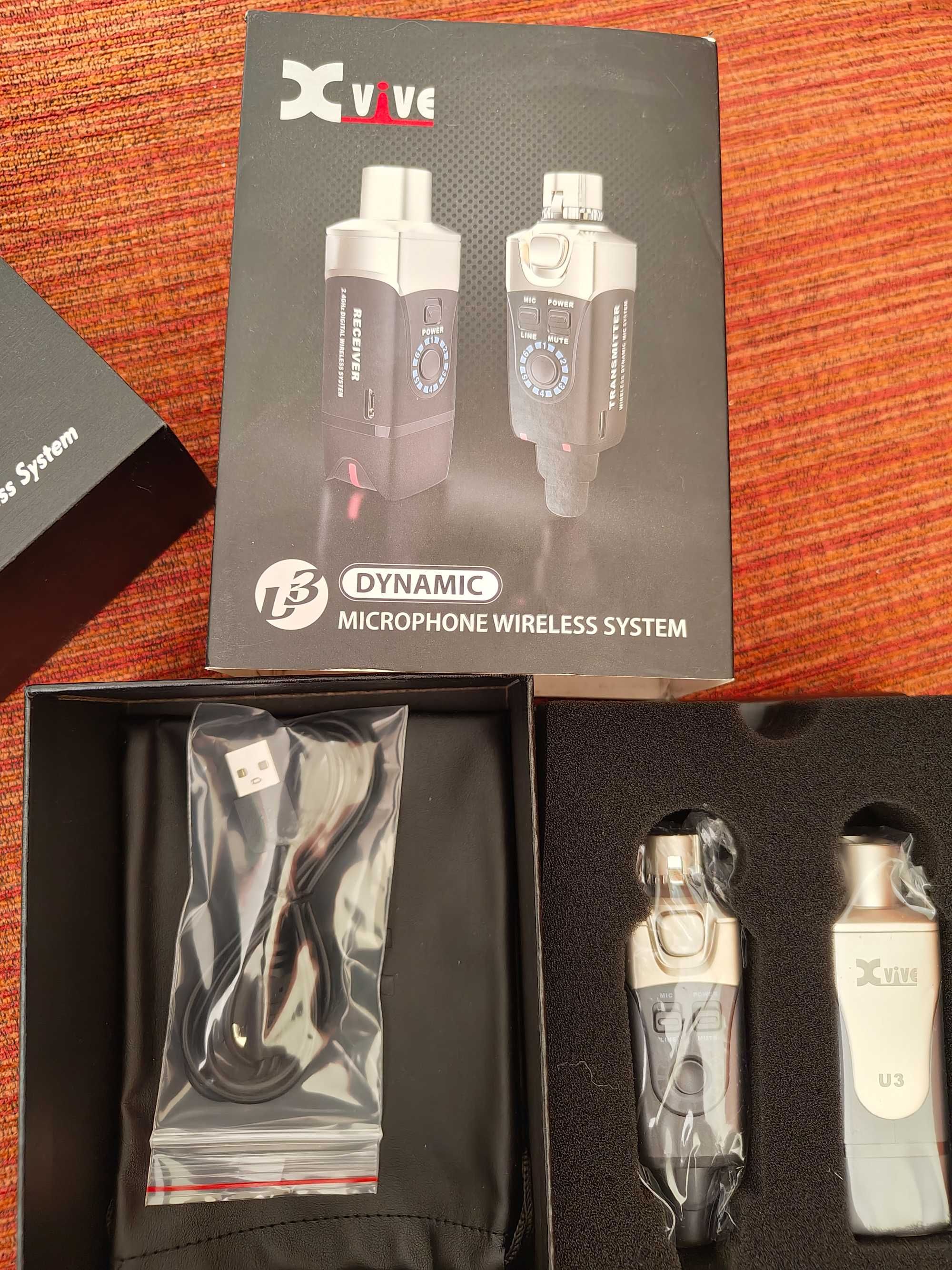 X Vive U3 microphone wireless system