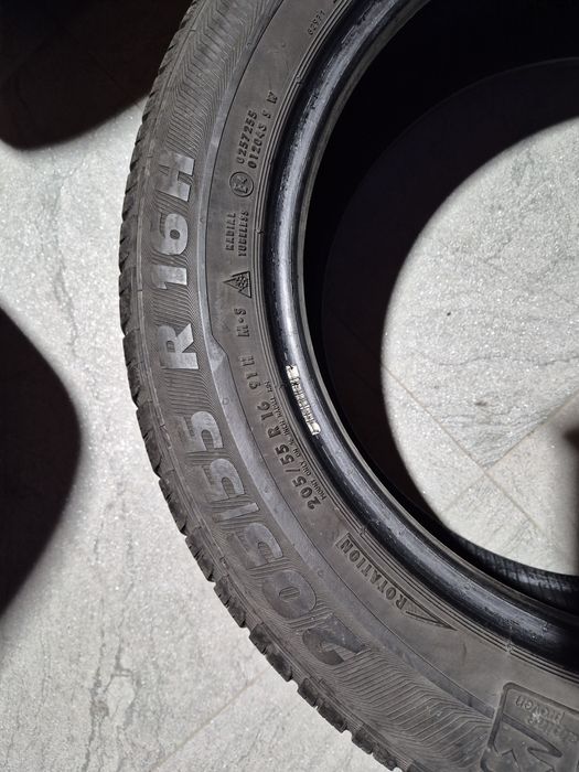 Vând cauciucuri seturi de câte 2buc 205/55/16 M+S imp Germania