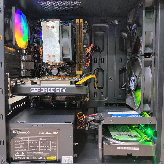 Мощный игровой компьютер в отличном состоянии