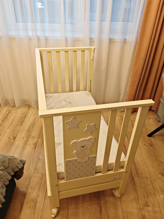 Patut Cosleeping  cu saltea și suport antireflux Az