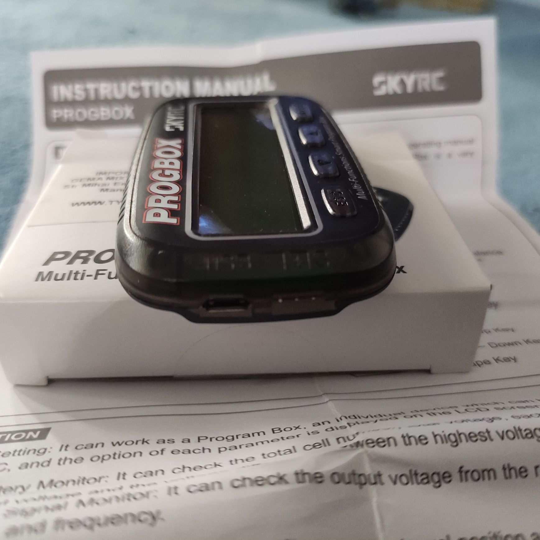 ProgBox skyrc programator esc