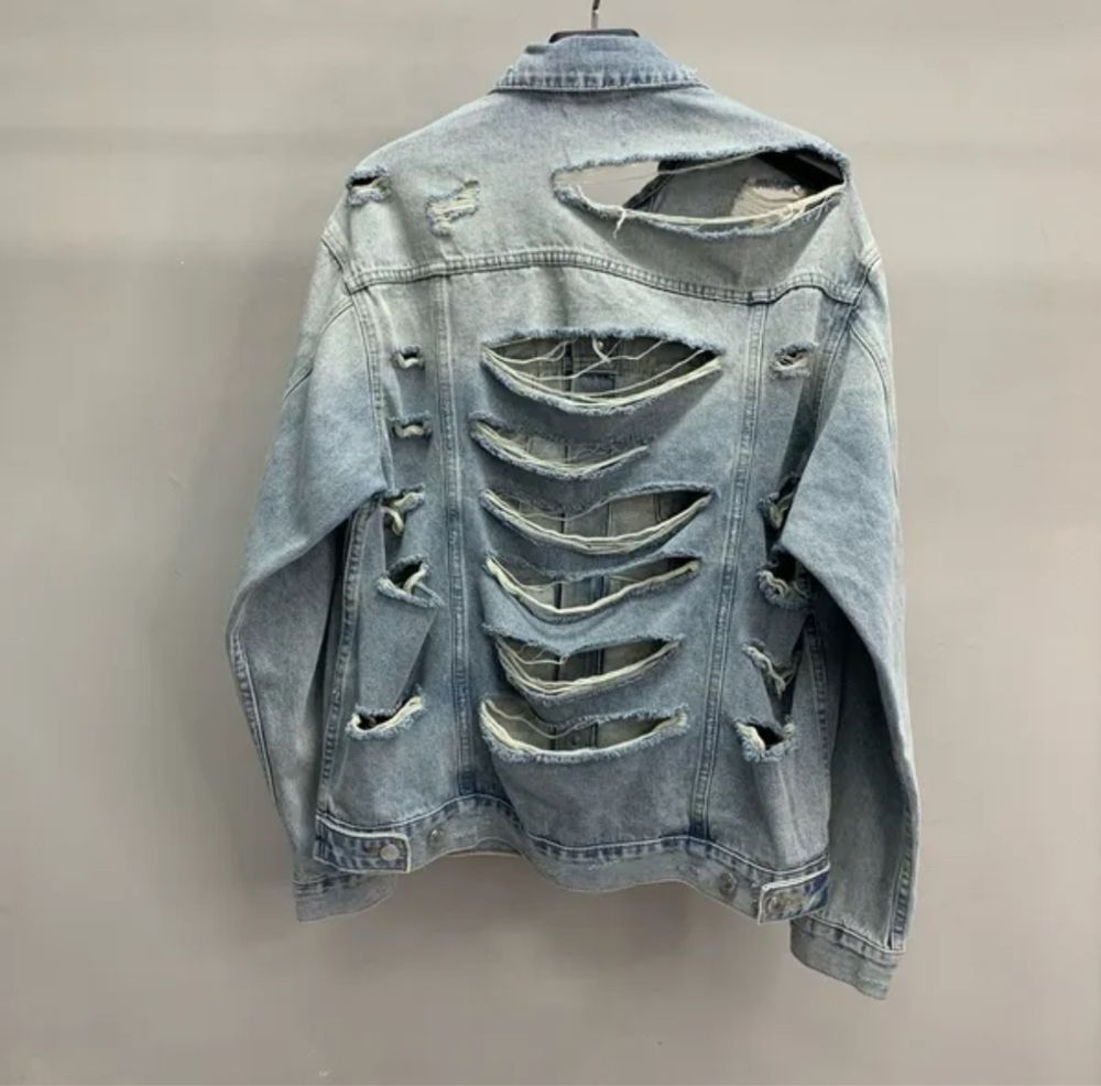 Дънково яке balenciaga