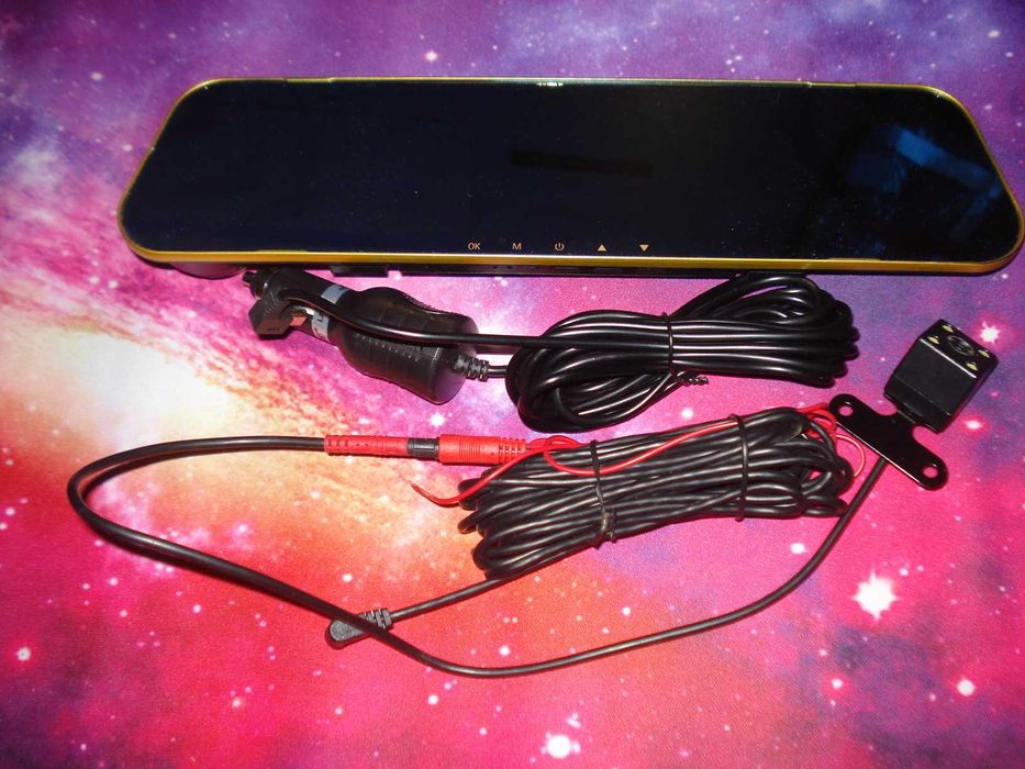 oglinda auto cu camera fata spate marsalia card 32gb inclus